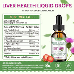 Graphic showing skin and immune wellness from detox drops