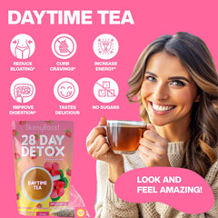 SkinnyBoost daily tea routine begins your day with a refreshing detox.
