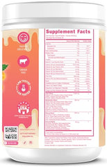 SkinnyBoost Lean Beauty vanilla shake in a glass supports hair, skin and nails.