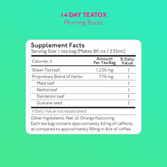 Fragrant Morning Boost tea aroma with fruit notes