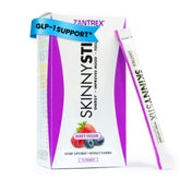 Front view of SkinnyStix Berry Fusion GLP-1 powder packet
