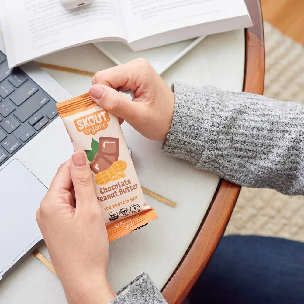 Skout Organic Protein Bars Variety Pack lunchbox-friendly bars fit school lunches