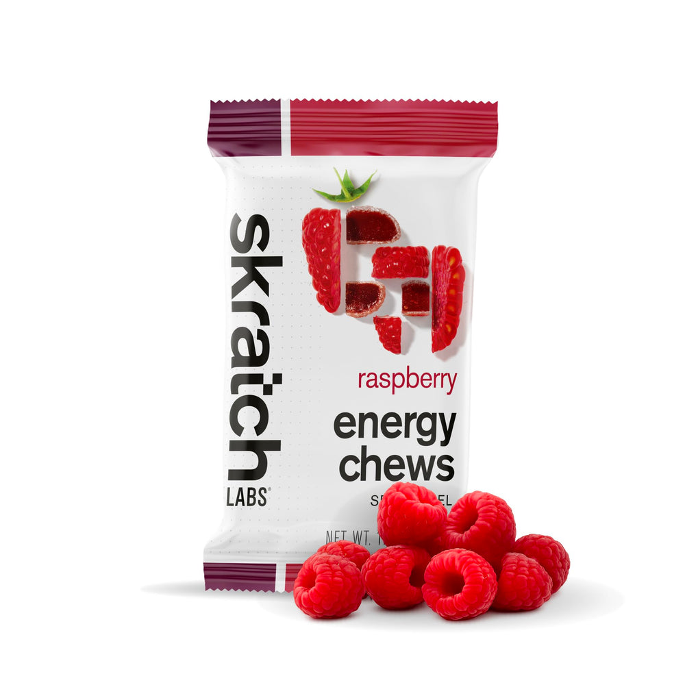 Hero image of Skratch Labs Raspberry Energy Chews (10 pack)
