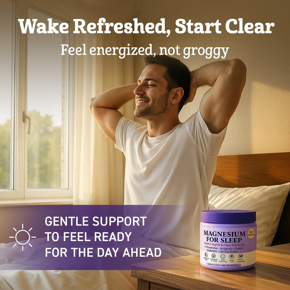 GABA and L-Theanine with sleep-support blend