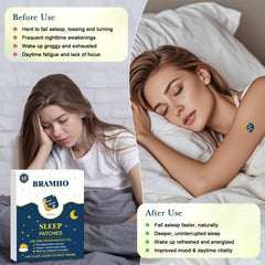 Magnesium and sour cherry sleep patch ingredients illustration