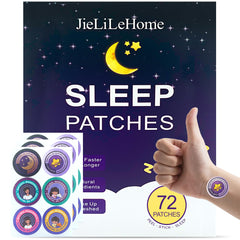 JieLiLeHome Sleep Patches for Adults Extra Strength 72-Pack packaging