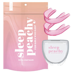 Sleep Peachy Night Guard for Women Pack of 2 Pink – front view