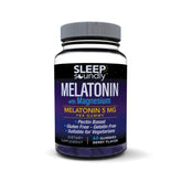 Sleep Soundly Melatonin & Magnesium Gummies bottle with Berry flavor, 60 gummies