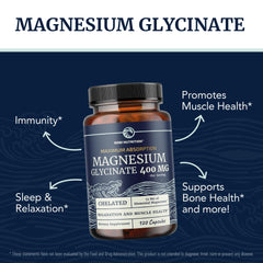 Sleep support magnesium glycinate for better rest