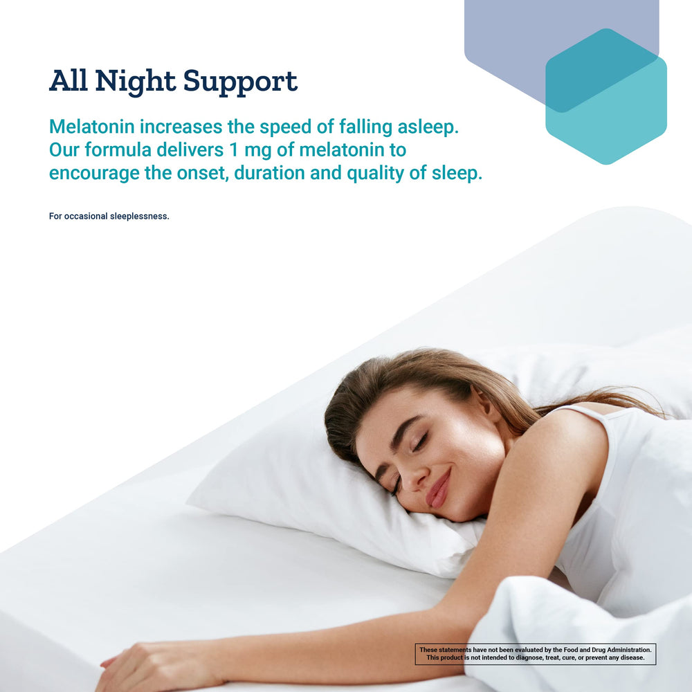 Sleep wellness concept illustration