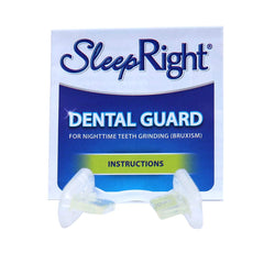 Angle view highlighting flexible fit of SleepRight dental guard