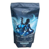 Sleeptein nighttime protein powder tub with casein and grass-fed whey.
