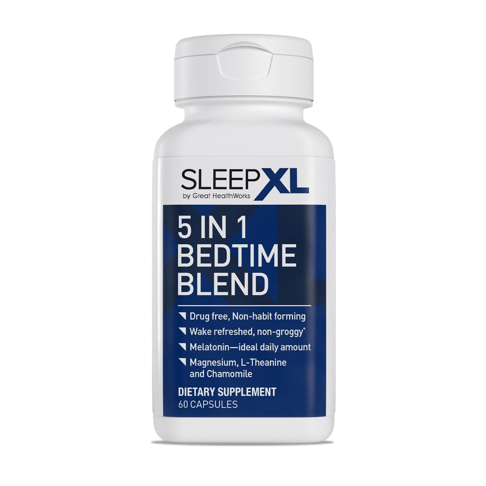 SleepXL bottle with 60 capsules