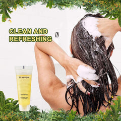 Shampoo travel-size bottle (1 fl oz) included