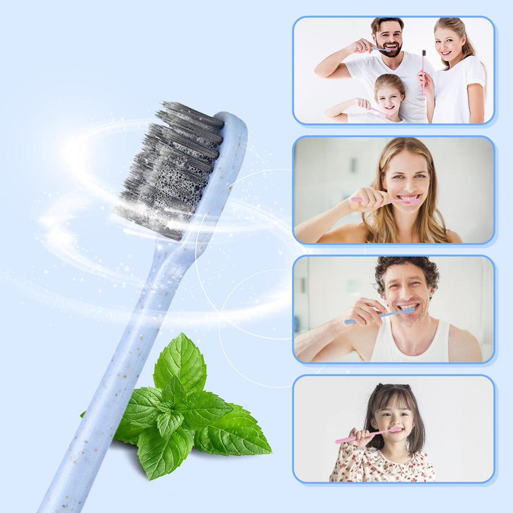 Individually wrapped prepasted toothbrushes for hygiene