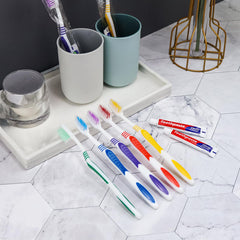 Hotel use disposable toothbrushes for guests