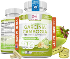 Slim Heat Garcinia Cambogia capsules hero image supports appetite management