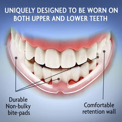 Slim sleek dental night guard no boiling or molding required