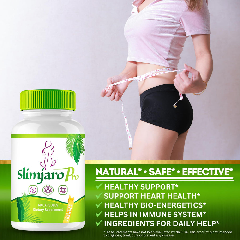 Close-up of Slimjaro Pro bottle label details