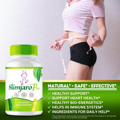 Close-up of Slimjaro Pro bottle label details