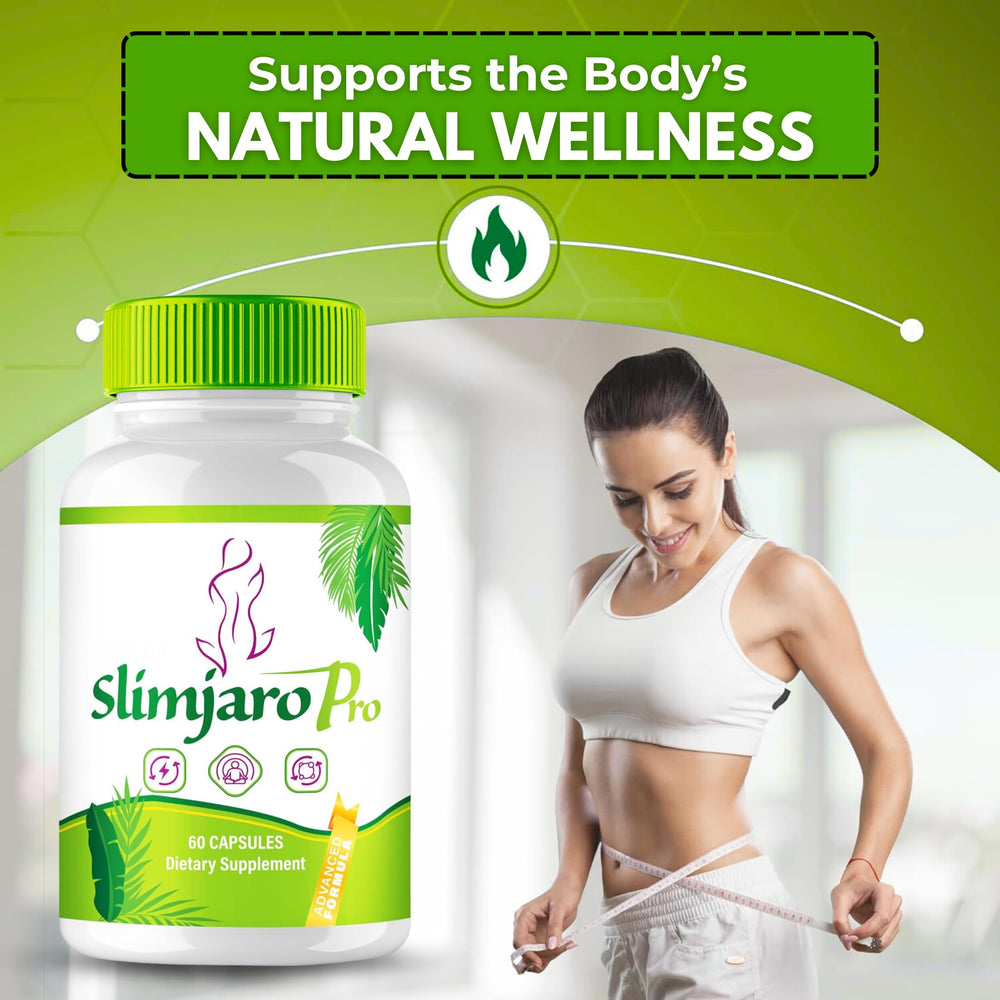 Back panel of Slimjaro Pro bottle with supplement facts