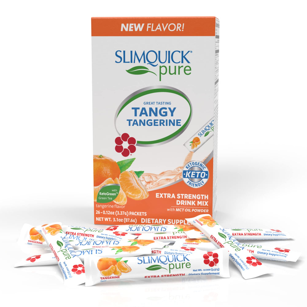 SlimQuick Extra Strength Women Tangerine bottle and label