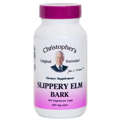Christopher's Original Formulas Slippery Elm Capsules bottle