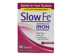 Hero image of Slow Fe high potency iron 45 mg slow-release tablets pack of 2