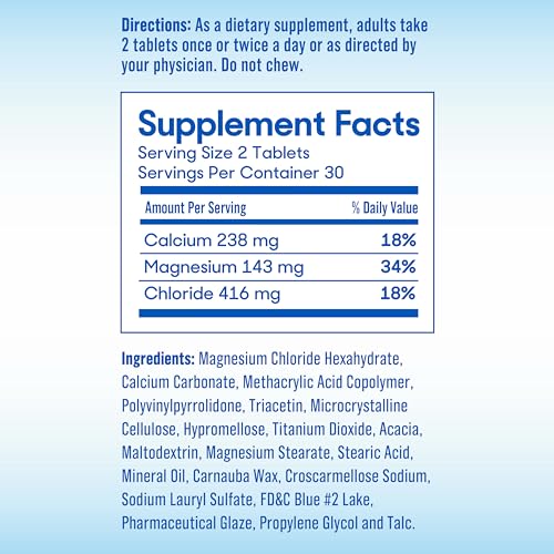 Close-up of SlowMag enteric-coated tablets