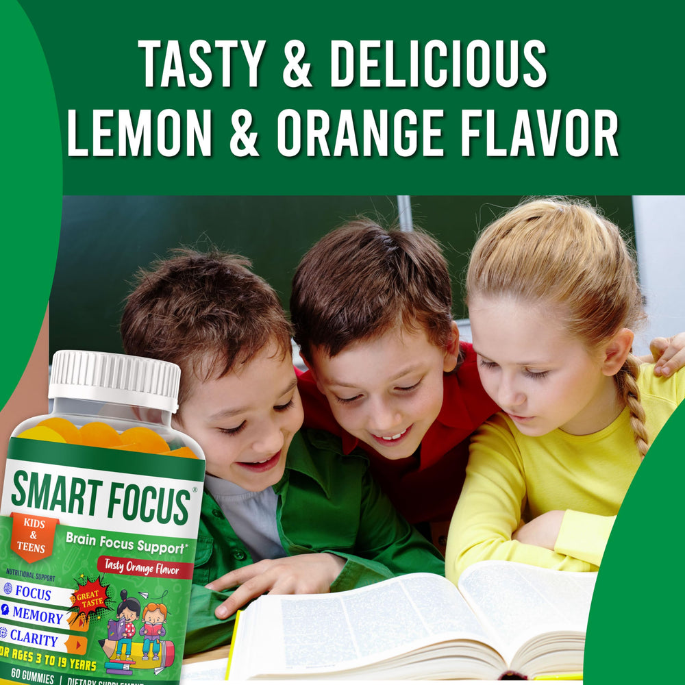 Brain memory and learning benefits for kids with Smart Focus