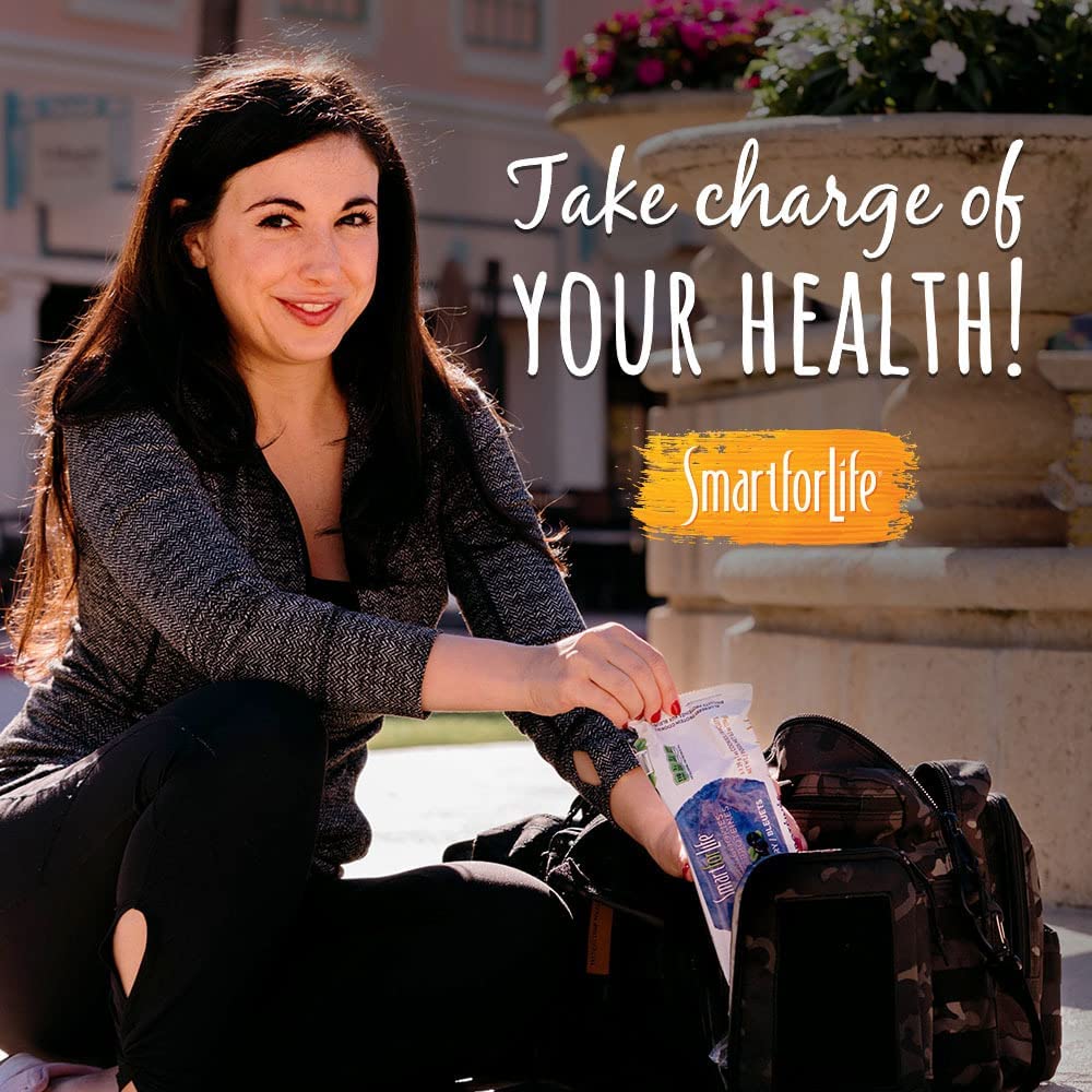 Smart for Life cookie with water demonstrates a simple appetite-control routine.