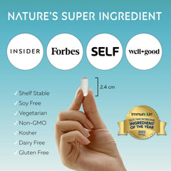 Smart Nutrients CLEANSE IgG dairy-free colostrum immune-support glass scene suggests daily energy and gut health