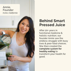 SMART Pressed enzyme blend visual highlighting papain bromelain and alpha-galactosidase benefits