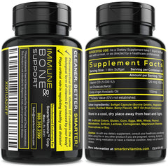 Clean formula graphic highlighting non-GMO, gluten-free, soy-free