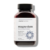Front view of Smarter Nutrition Magnesium Complex bottle