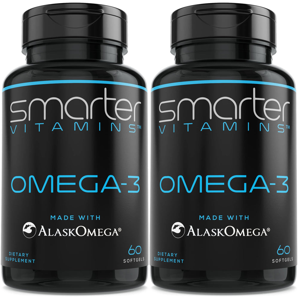 Smarter Omega-3 Berry Flavor 2-pack bottle front view