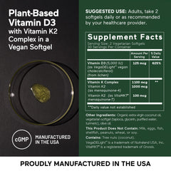 360 softgels count displayed on bottle