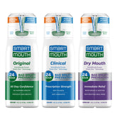 Front view of SmartMouth Activated Dry Mouth Mint Mouthwash bottle, 16 oz