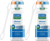 SmartMouth DDS activated clinical mouthwash bottle with tongue cleaner