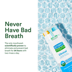 Alcohol-free mint mouthwash