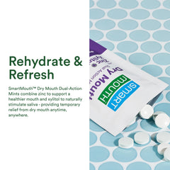 4-pack SmartMouth Dry Mouth Mints box