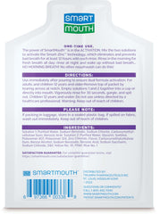 SmartMouth Dry Mouth Rinse 50-pack packaging