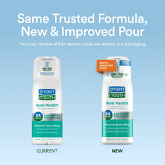 Two-pack packaging of SmartMouth Gum Health rinse 16oz each