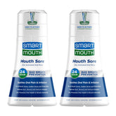 Hero image: SmartMouth Mouth Sore Zinc Activated Oral Rinse 10.82oz 2-pack