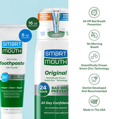 Mouthwash for 24-hour fresh breath