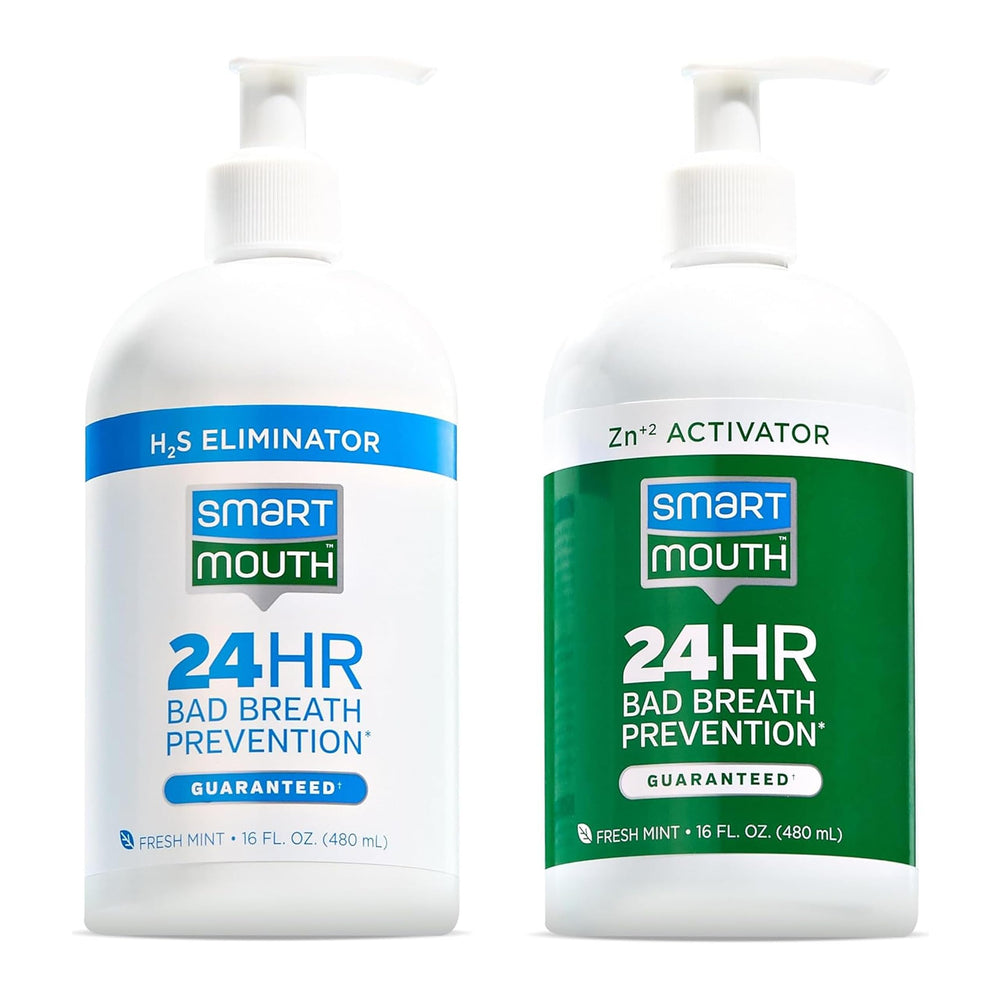 Hero image: SmartMouth Original 2-Bottle Mouthwash with Pumps, 32 fl oz