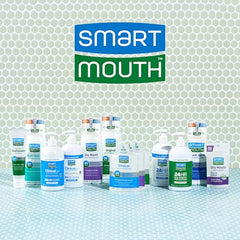 SmartMouth satisfaction guarantee badge on packaging