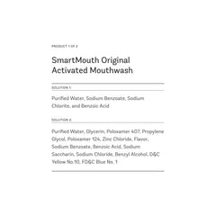 SmartMouth Original Activated Mouthwash single-pack close-up