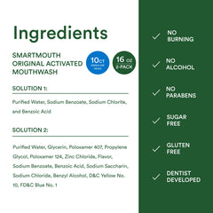 Safe, stinging-free mouthwash for fresh breath