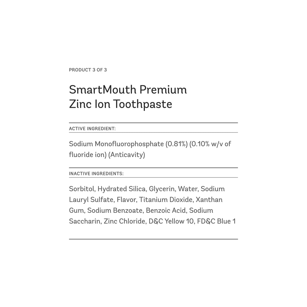 Healthy smile after using SmartMouth package
